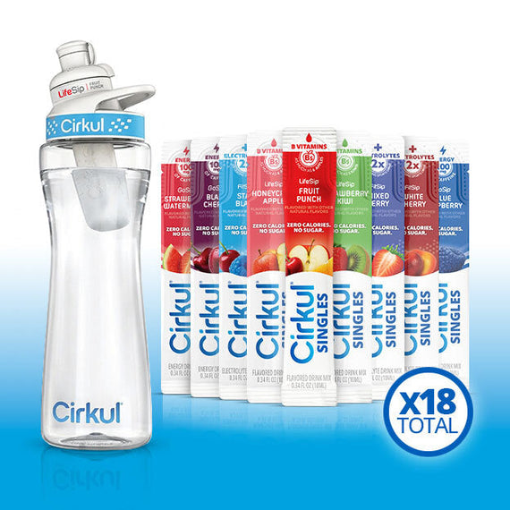 22oz. Plastic Bottle & GoSip® Black Cherry F3